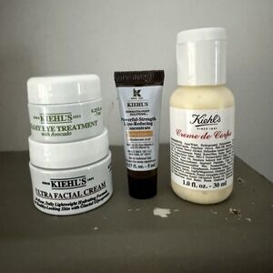 Kiehl's Mini Skincare Set 4pc - Mini Travel Size - NEW